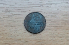 1/2 Kreuzer 1851 A