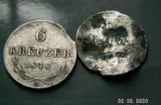  6 KREJCAR 1848 A , 6 KREJCAR 1849 A