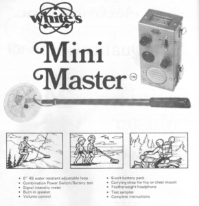 Whites Mini Master 1976 Bicentennial Issue TR4 290x300 Detektory Whites   historie a současnost I.