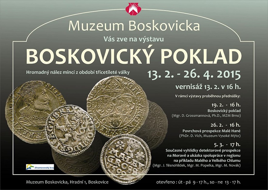 BOSKOV1 Pozvánka na výstavu Boskovický poklad